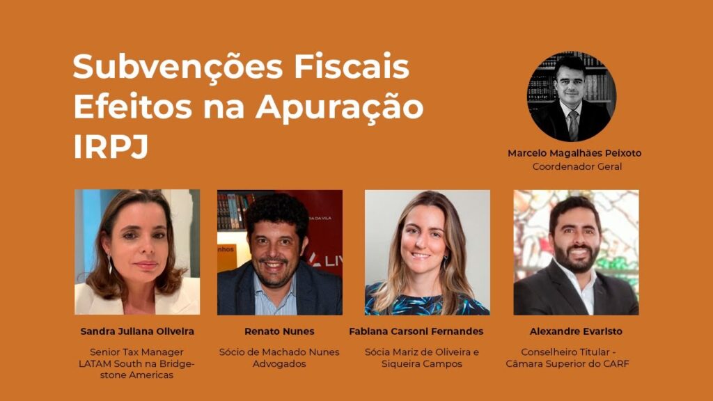 APET - Subvenções Fiscais - Efeitos na Apuração IRPJ