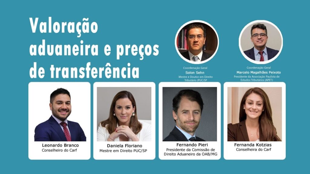 APET -  Valoração aduaneira e preços de transferência