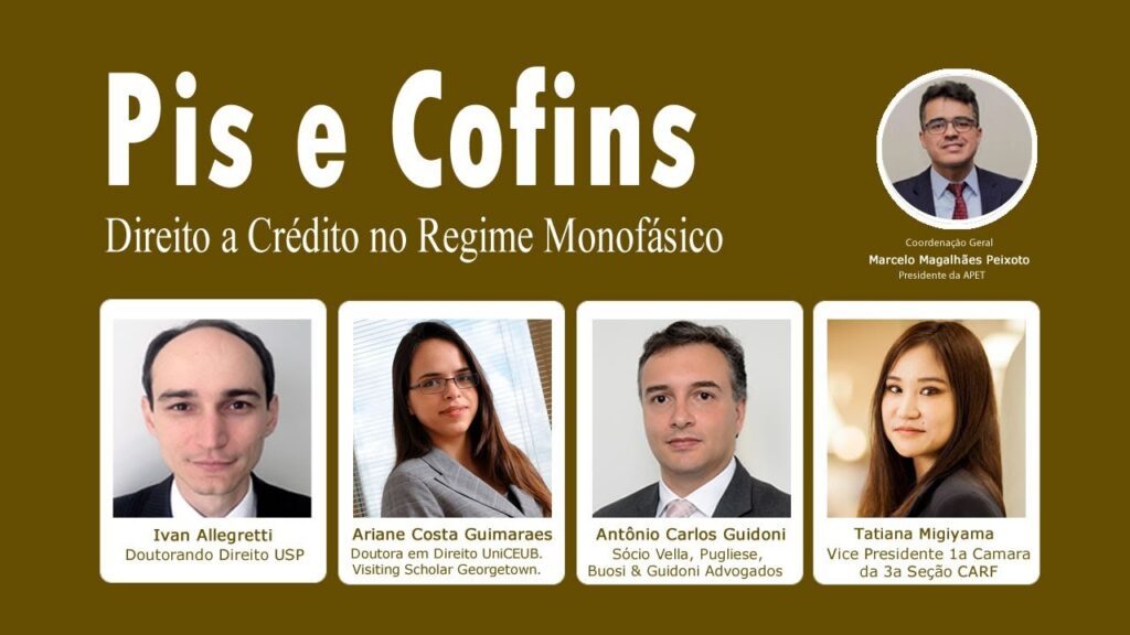 Pis e Cofins - Direito a Crédito no Regime Monofásico