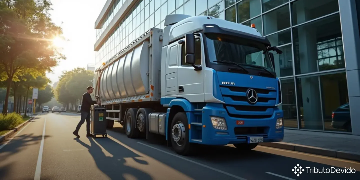 serviços de coleta e transporte de resíduos