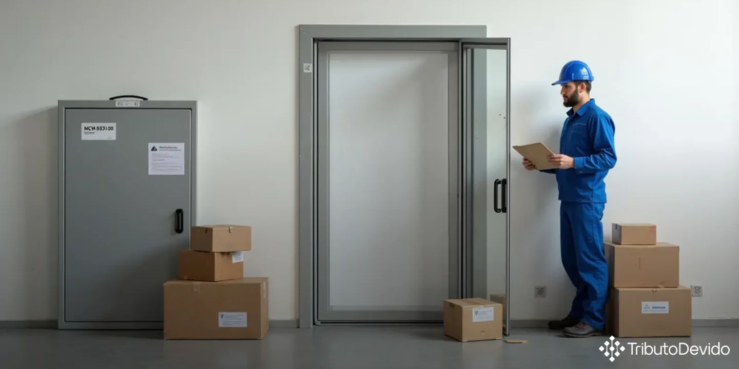 classificação fiscal de quadros de distribuição para instalações elétricas