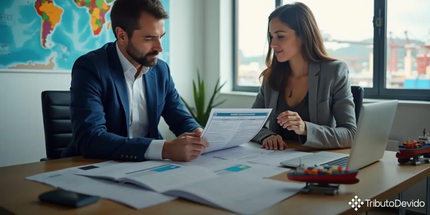 responsabilidade pelo registro de frete internacional no Siscoserv