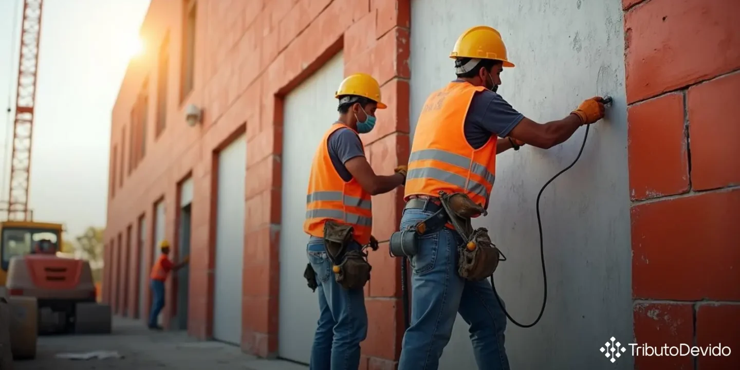 Tributação de serviços de chapisco e emboço no Simples Nacional