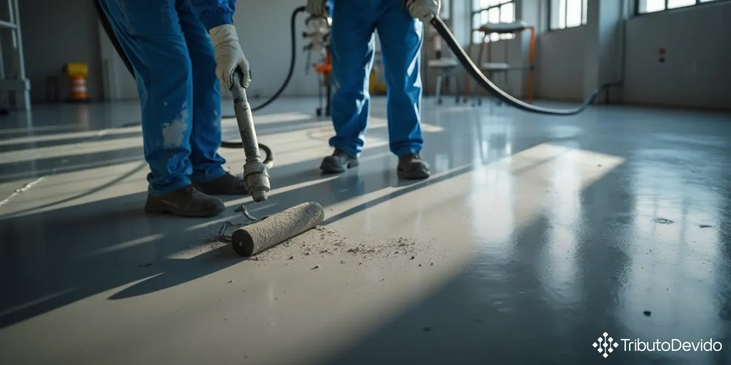 Receita Federal: Dispensa de Retenção na Fonte para Serviços de Aplicação de Epóxi em Pisos