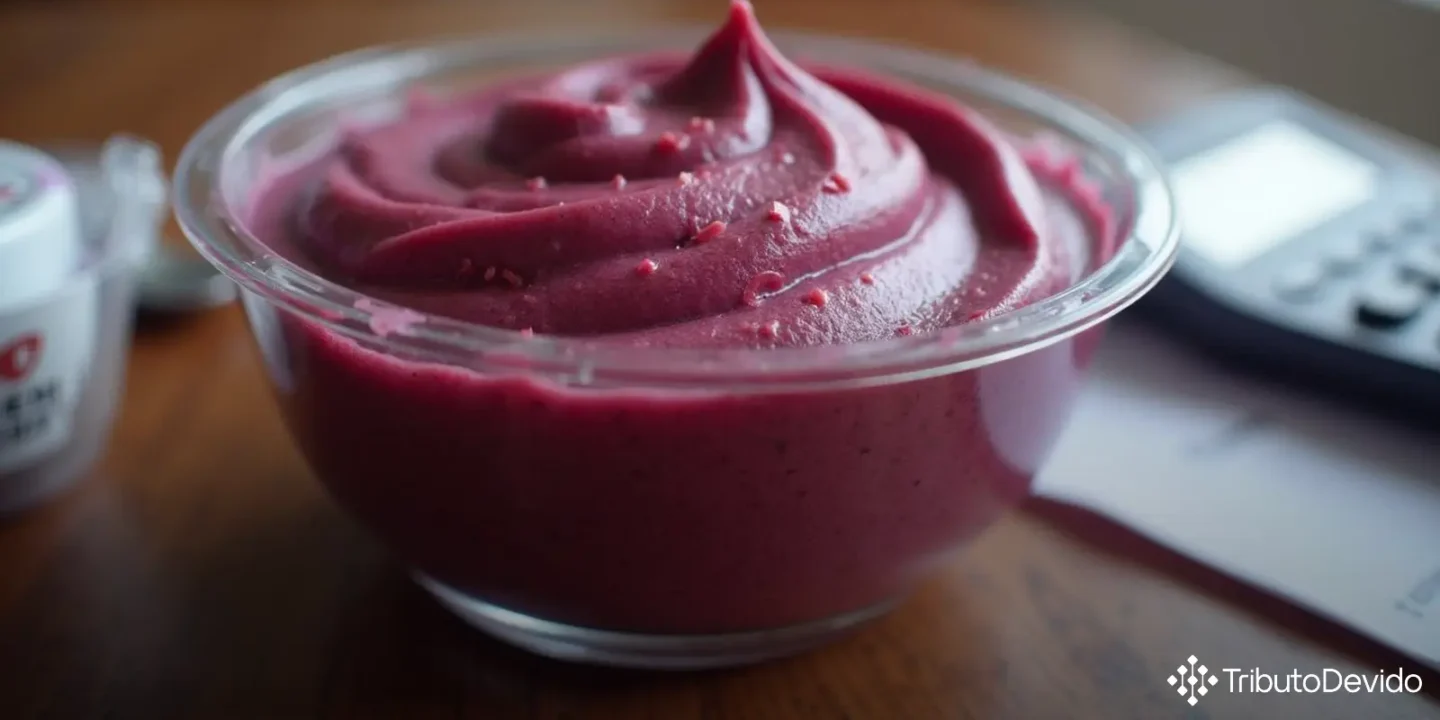 classificação fiscal do creme de açaí