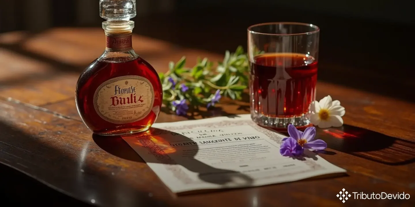 Florais de Bach classificados como aguardente de vinho