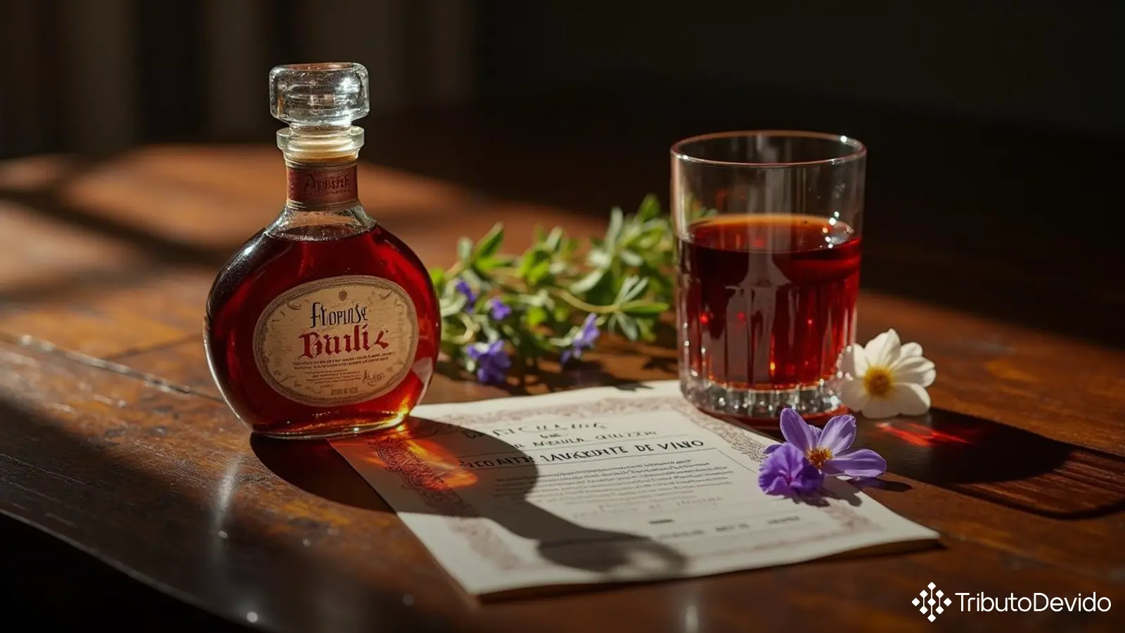 Florais de Bach classificados como aguardente de vinho