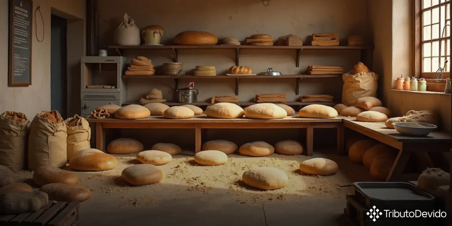 Classificação fiscal de pão parcialmente cozido