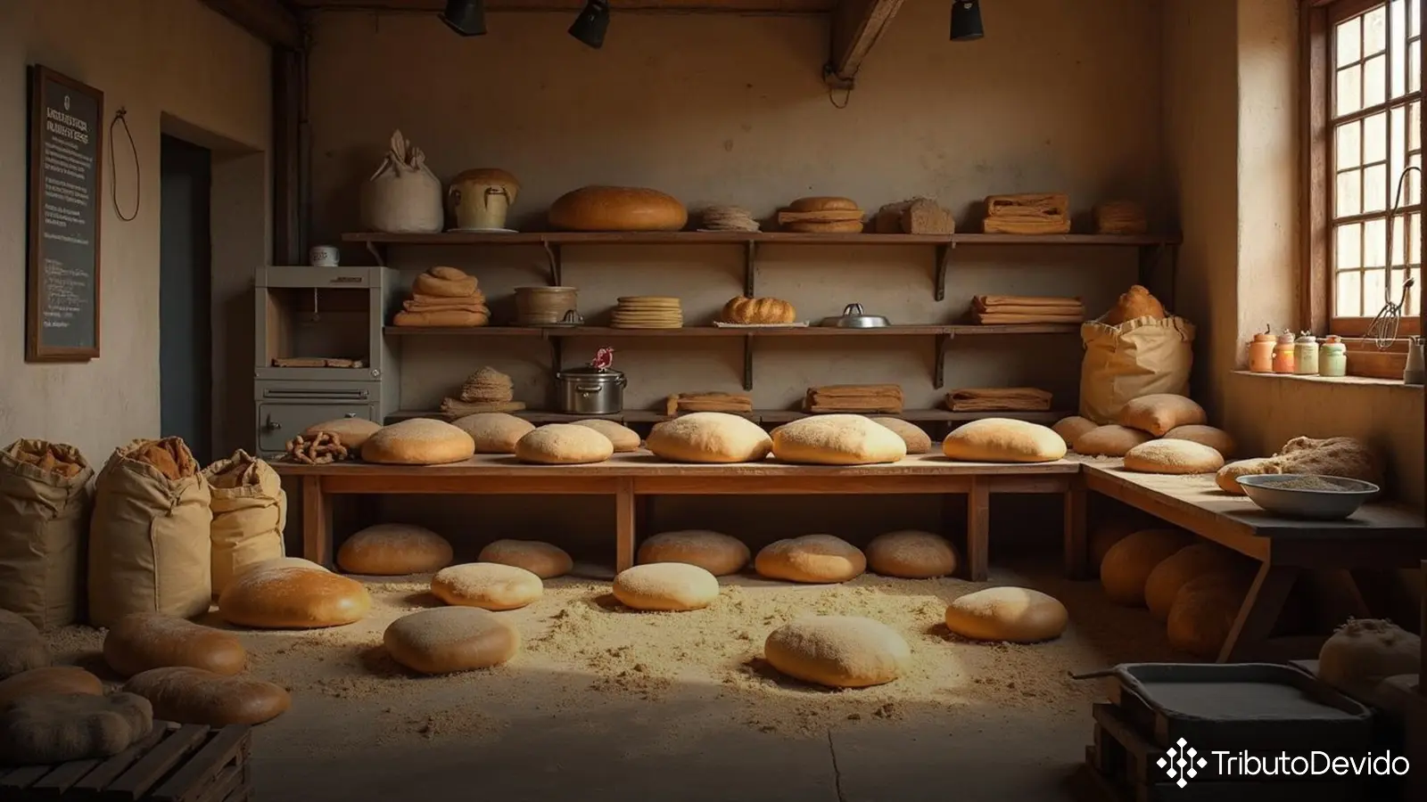 Classificação fiscal de pão parcialmente cozido