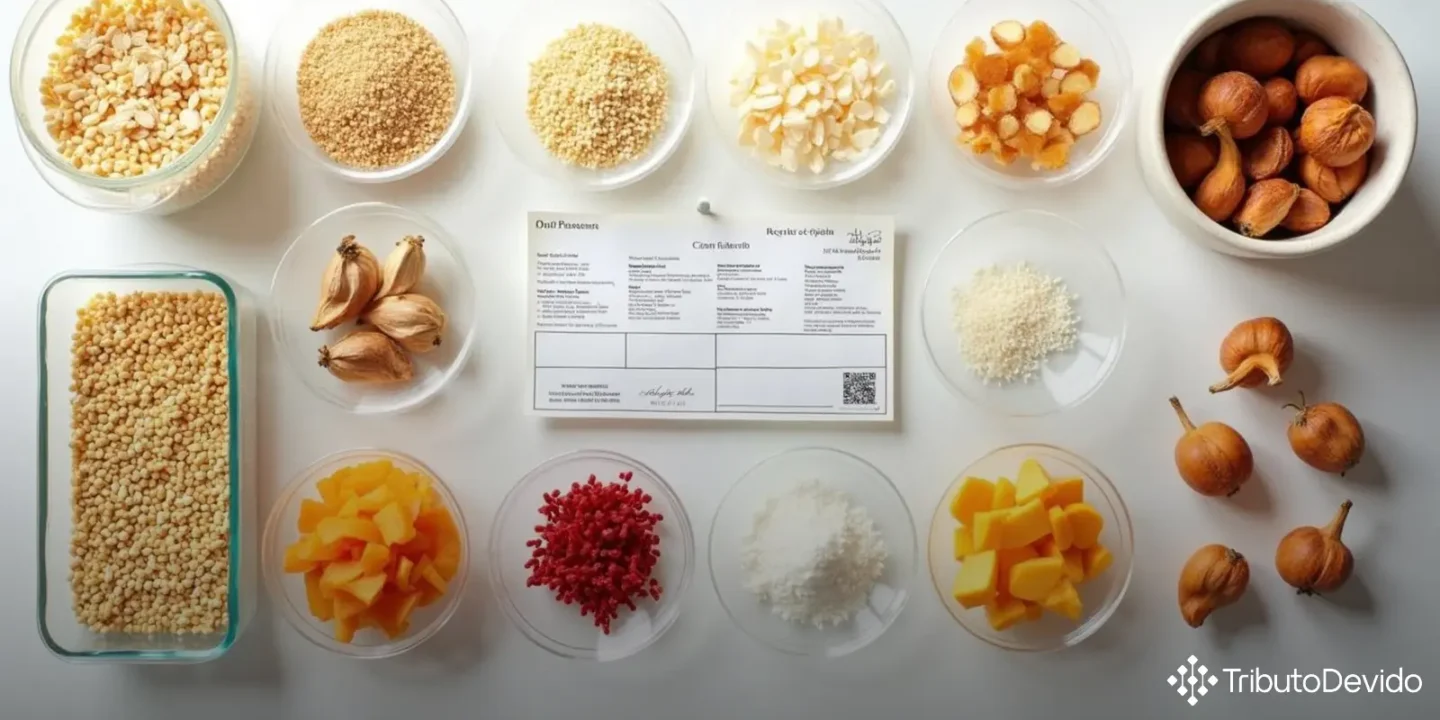Classificação fiscal de granola nuts