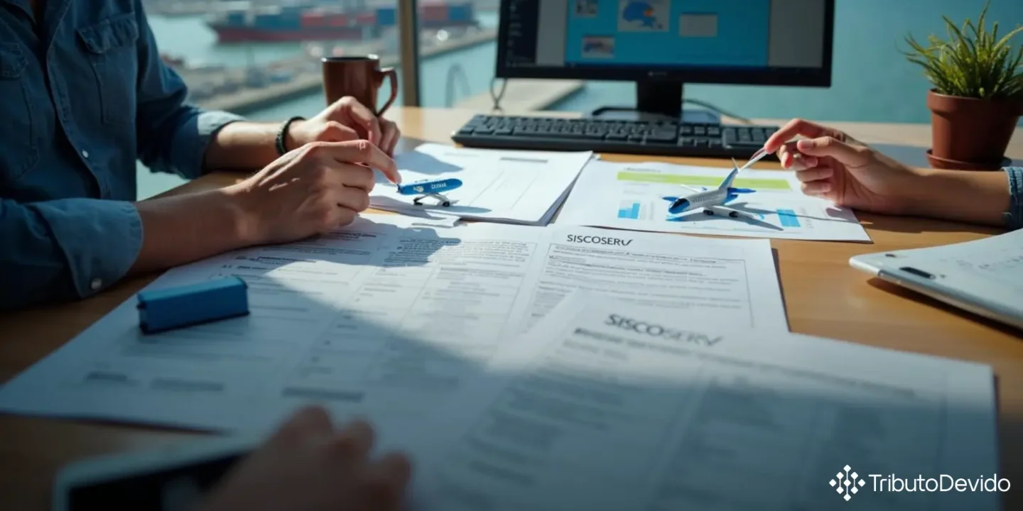 SISCOSERV obrigações para transporte internacional de carga