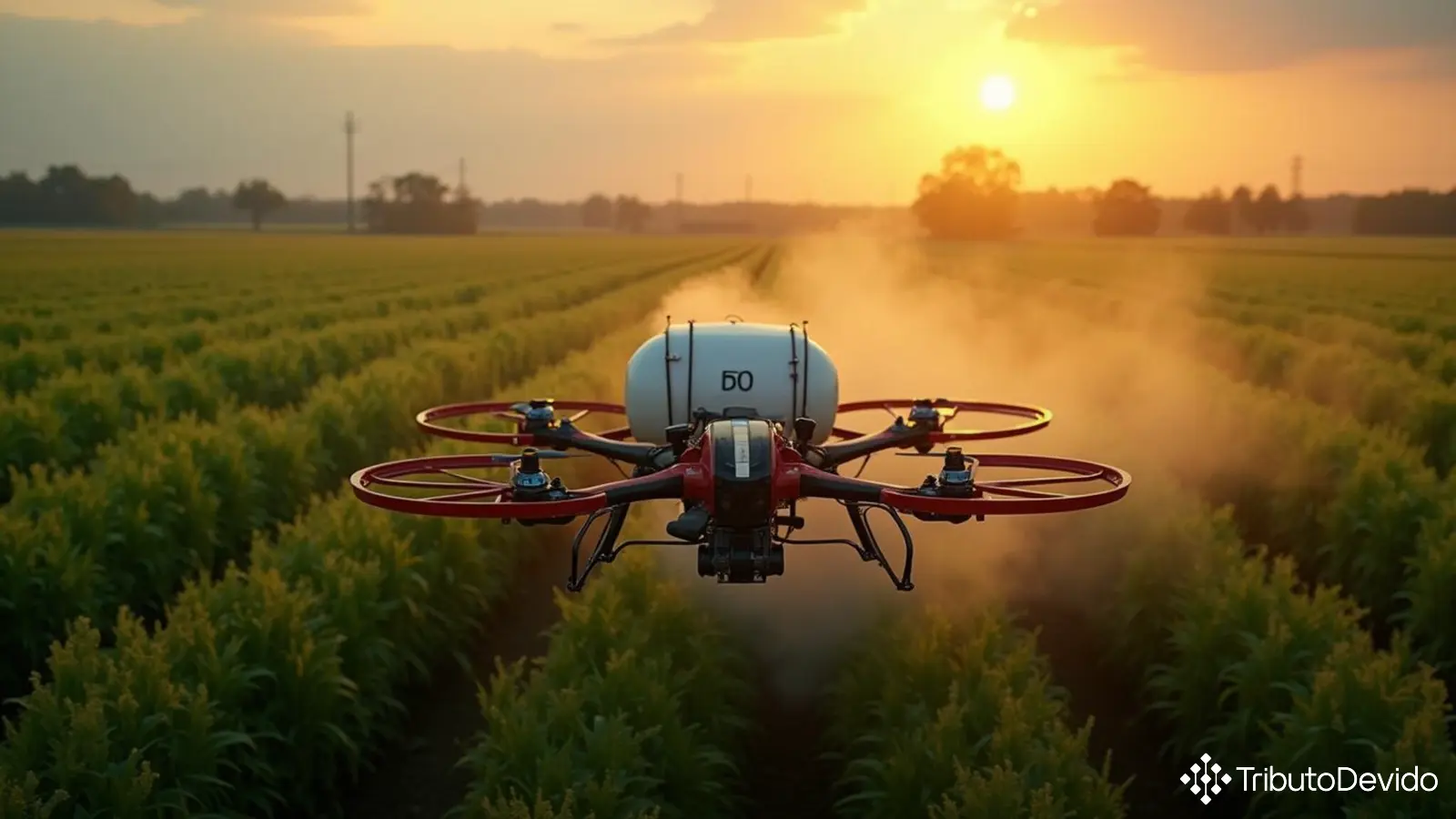 Classificação fiscal de drone agrícola