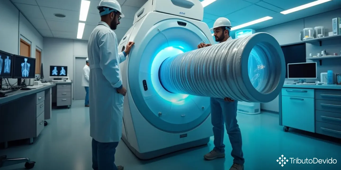 Classificação fiscal de eletroímãs para ressonância magnética