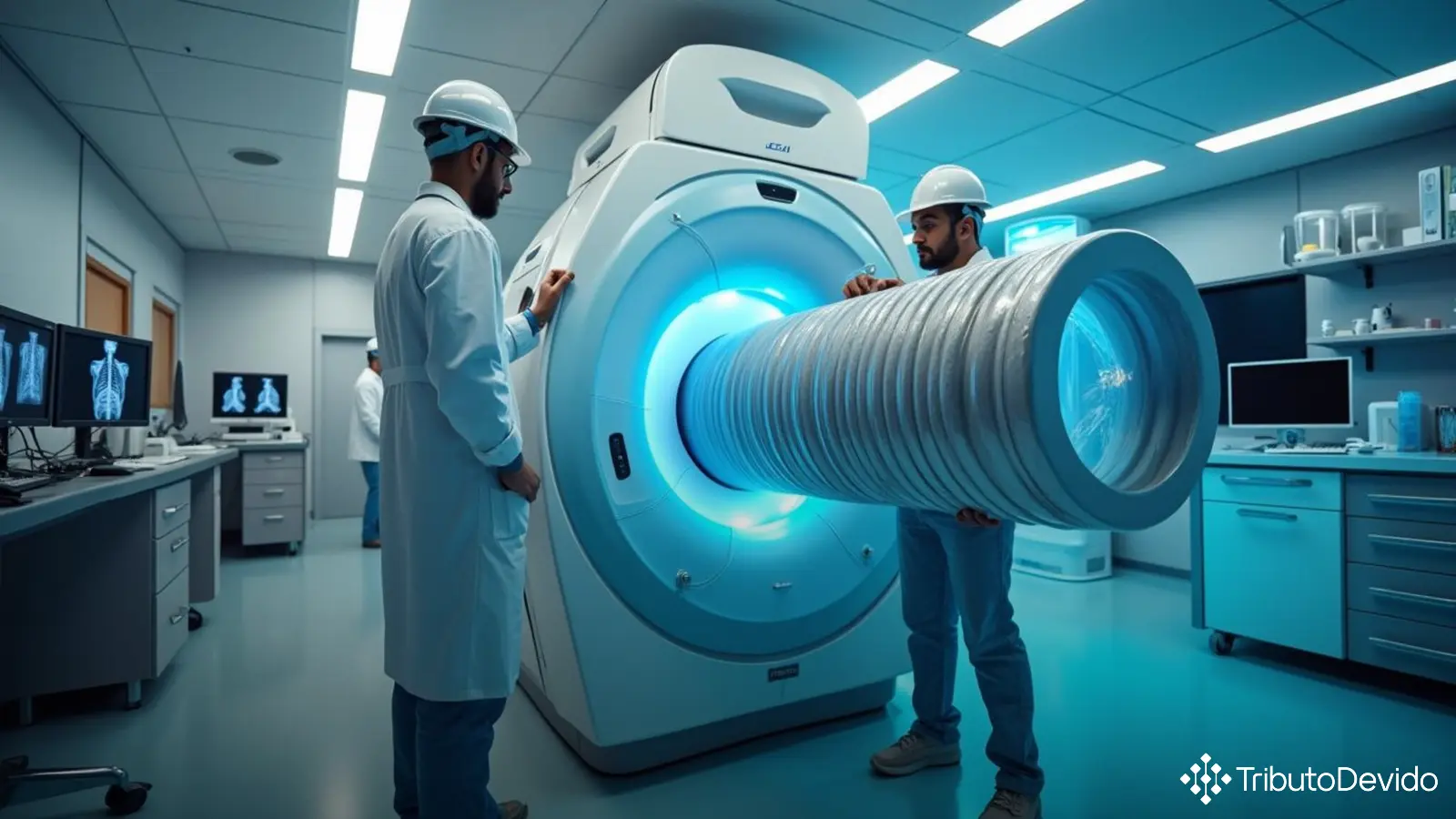 Classificação fiscal de eletroímãs para ressonância magnética