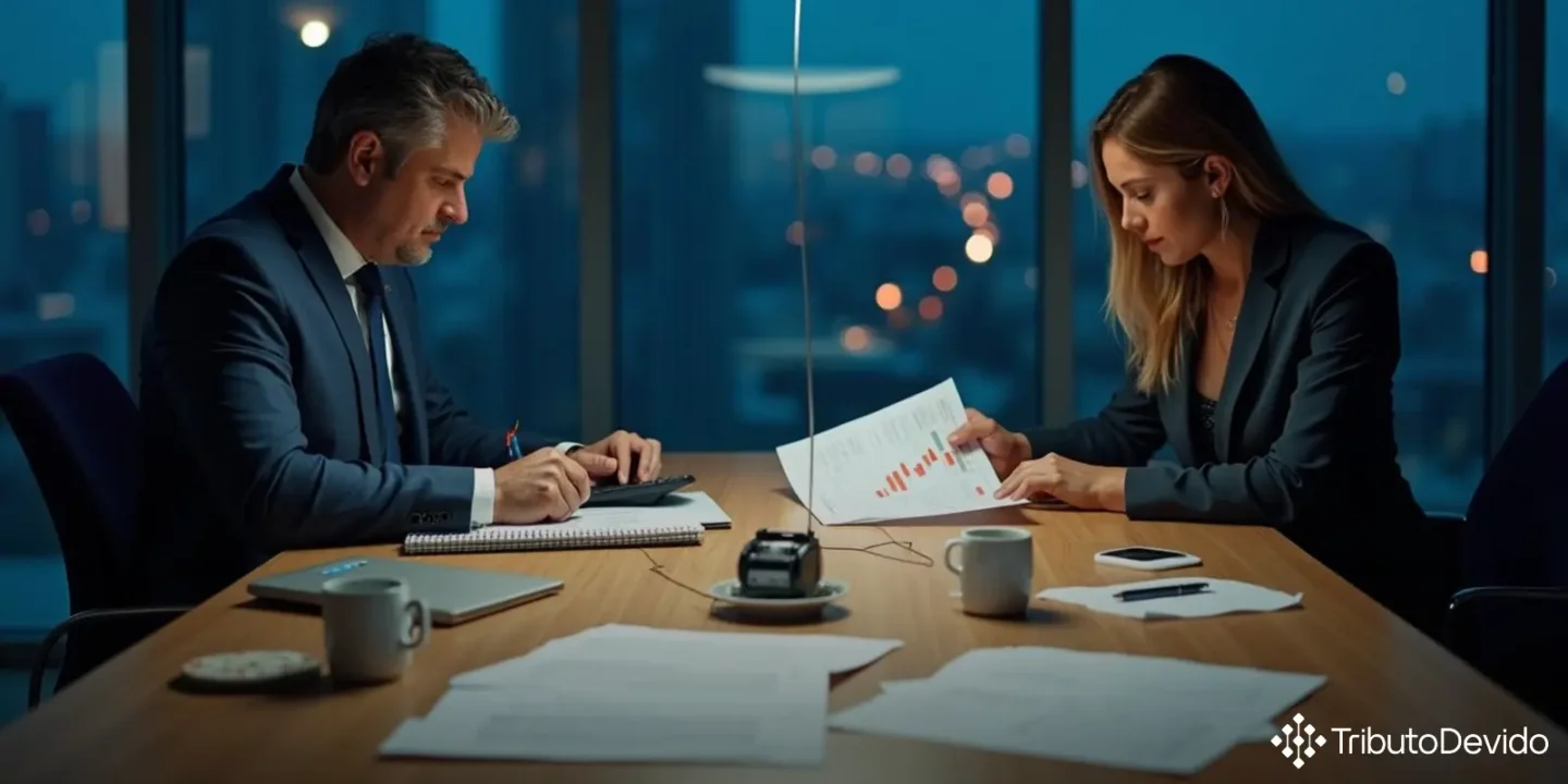 Tributação de dissolução parcial de sociedade