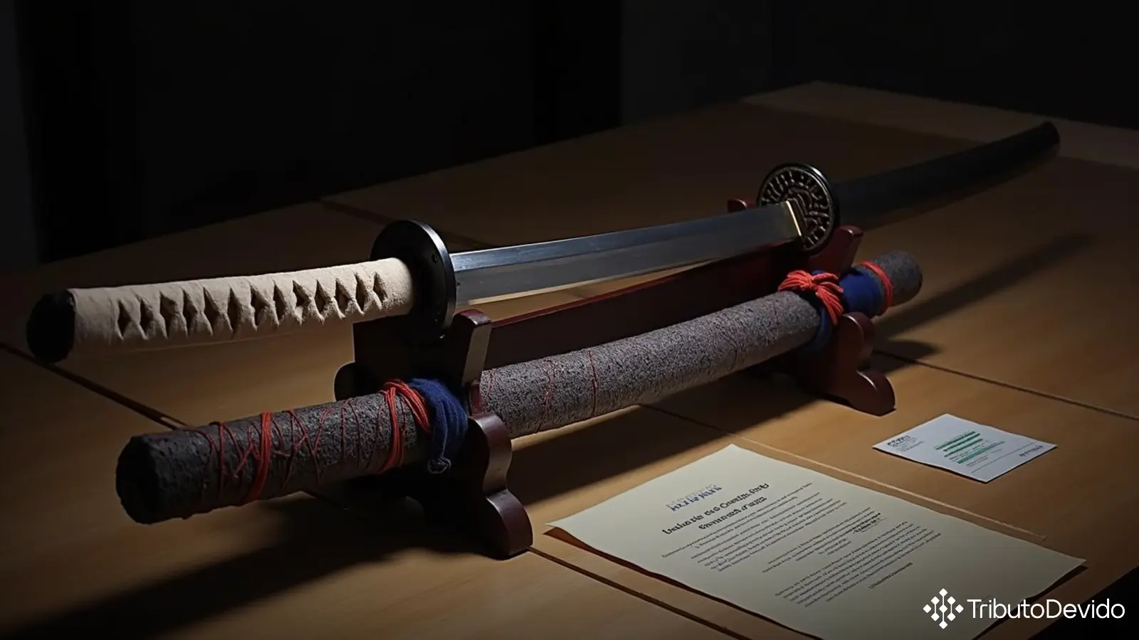 Classificação fiscal de espadas iaito para prática esportiva de artes marciais