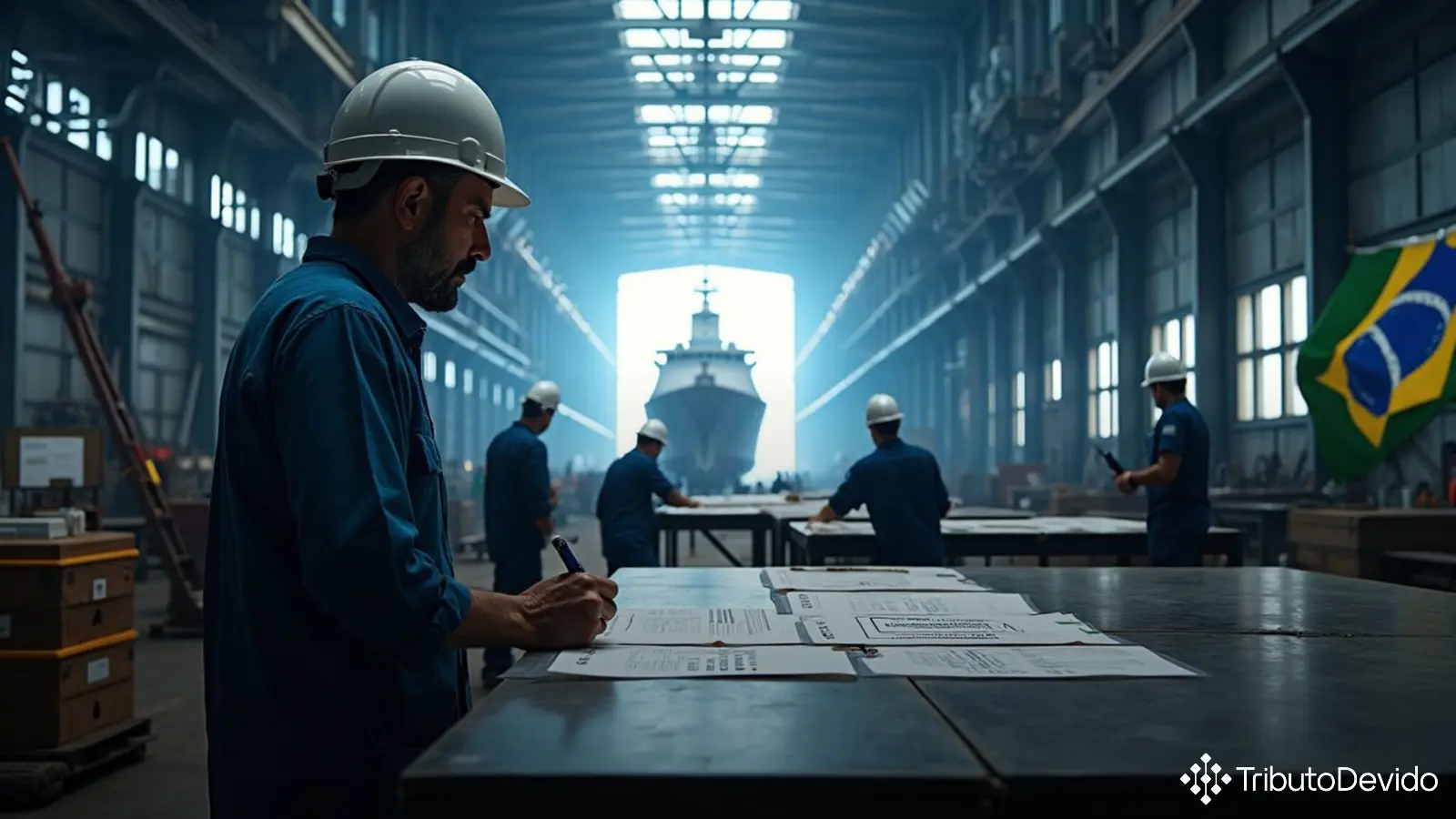 Suspensão de PIS/PASEP e COFINS em vendas para estaleiros navais