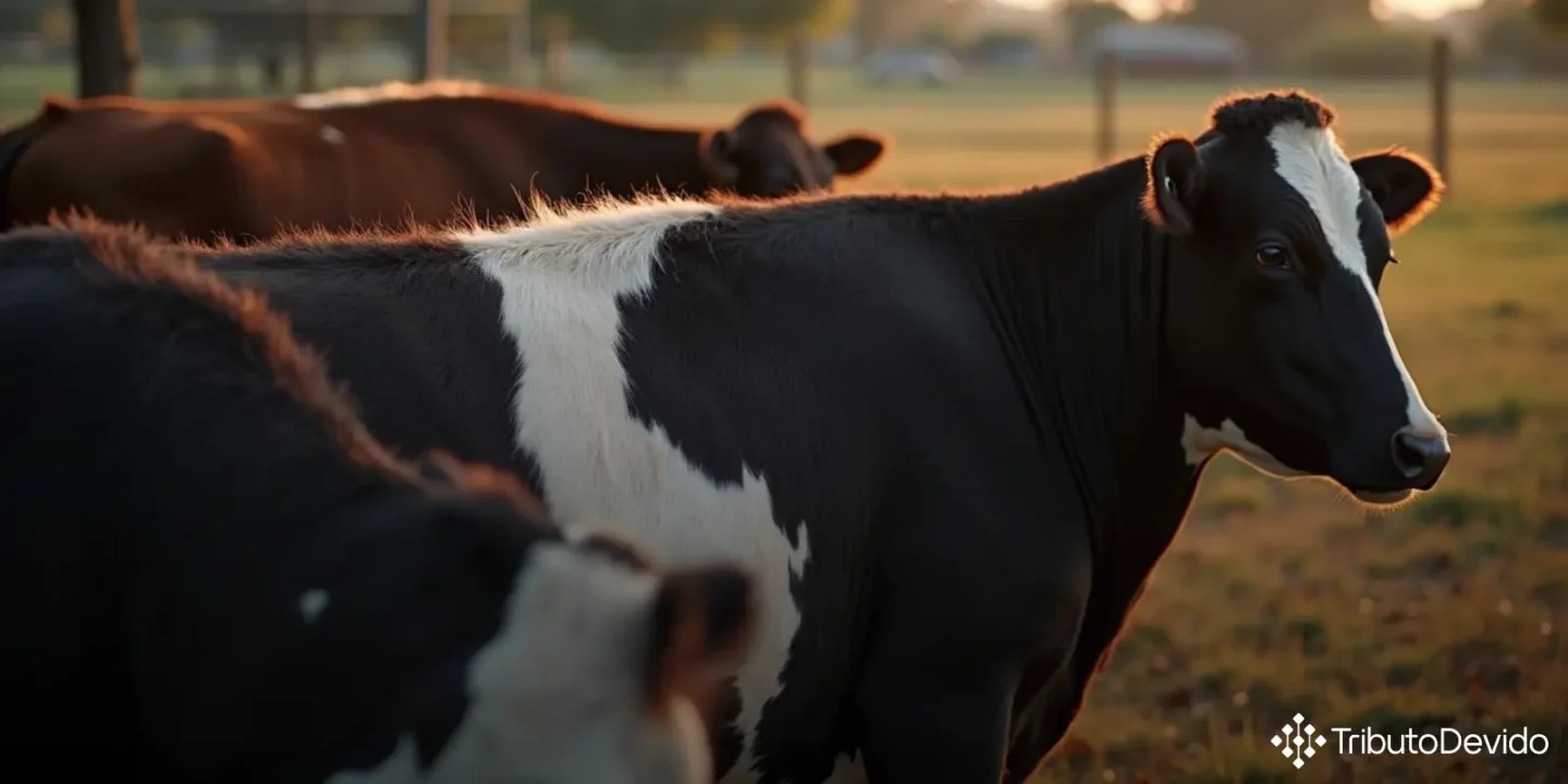 classificação fiscal de etiquetas para detecção de cio em vacas