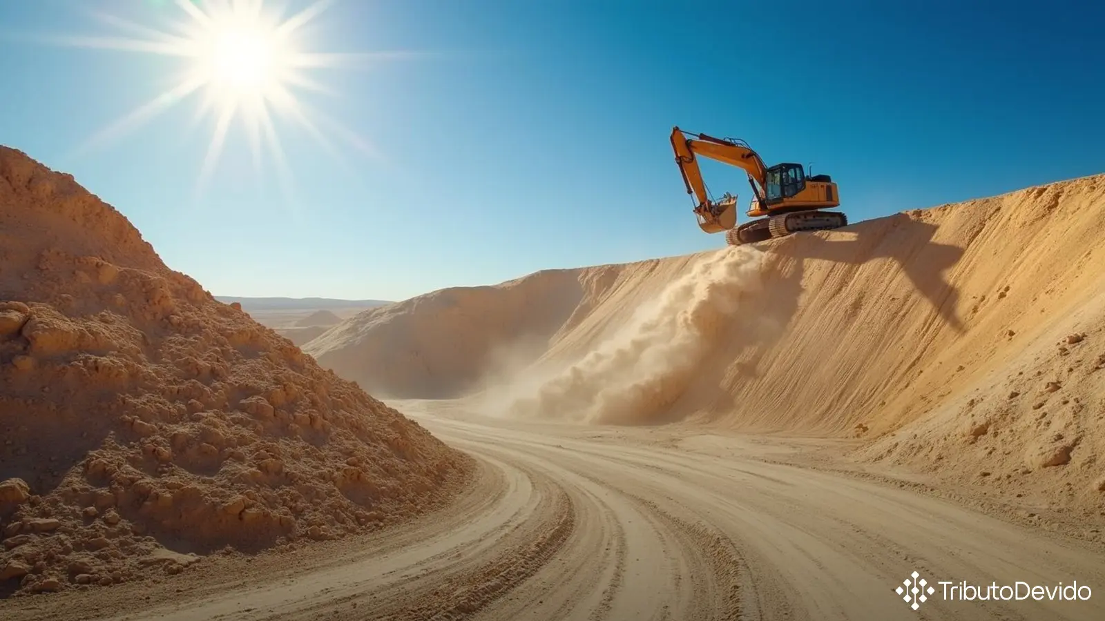extração de areia não incide IPI