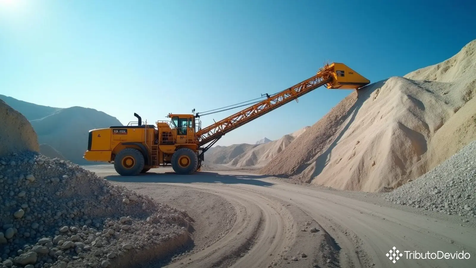 extração de saibro não é tributada pelo IPI