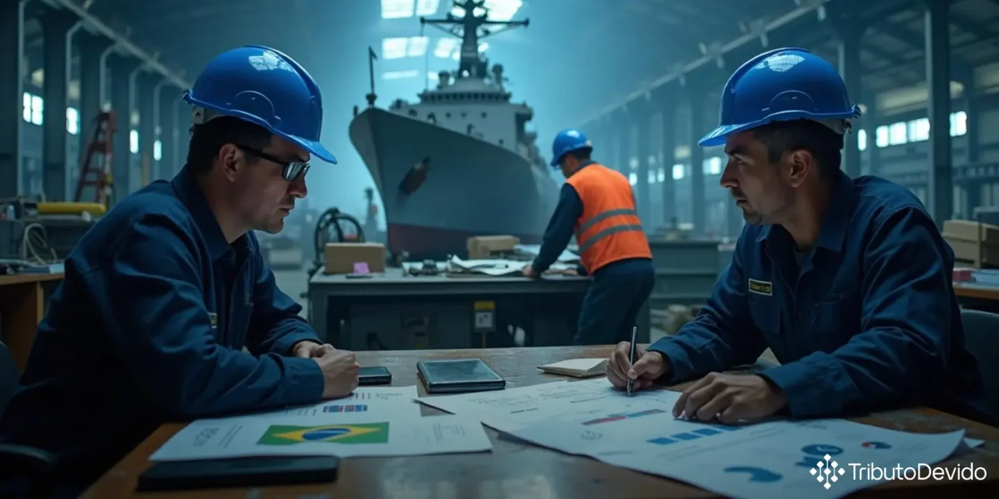 Redução a zero das alíquotas de PIS/PASEP e COFINS na indústria naval brasileira
