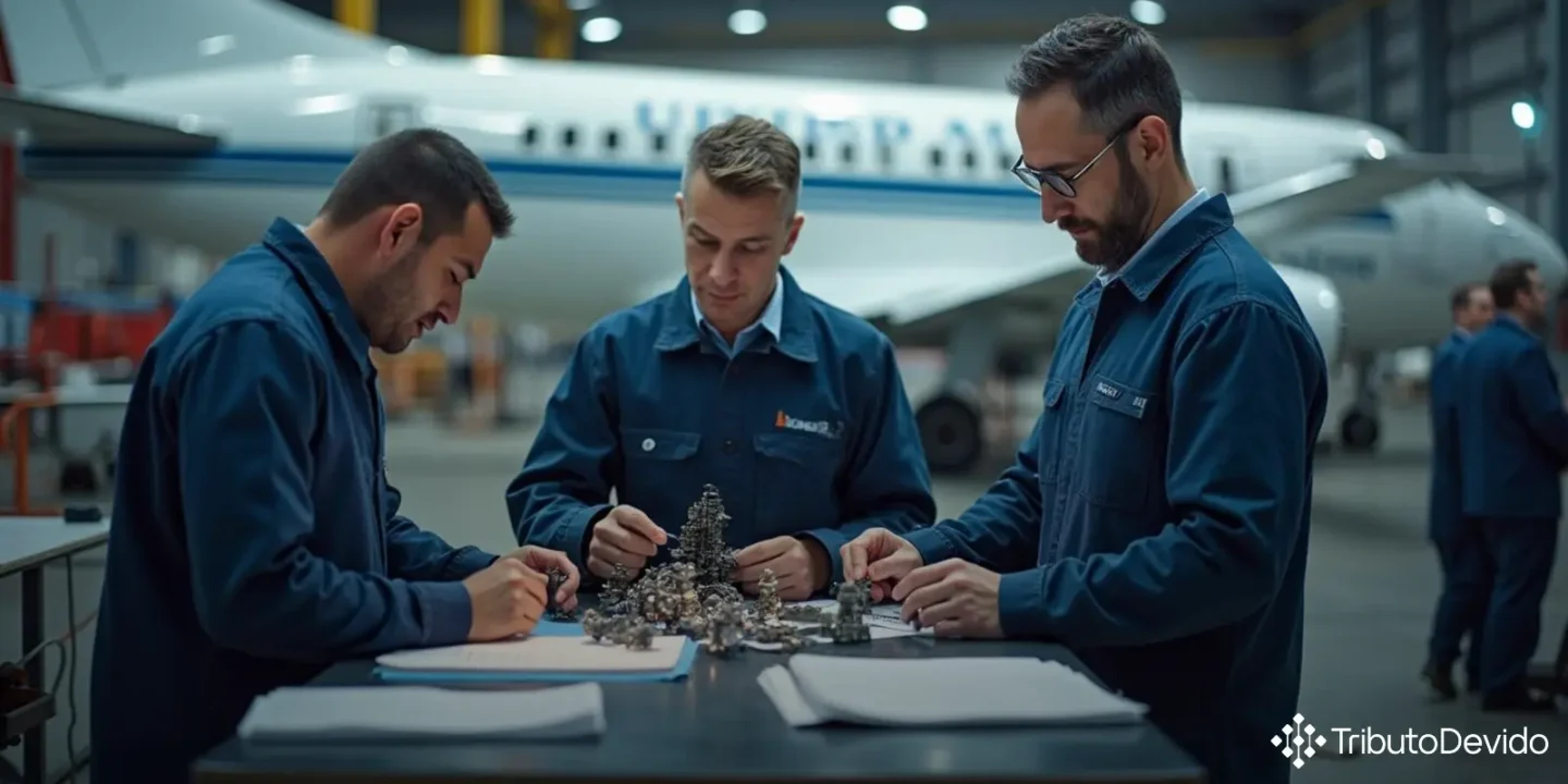 Isenção fiscal na importação de peças para manutenção de aeronaves