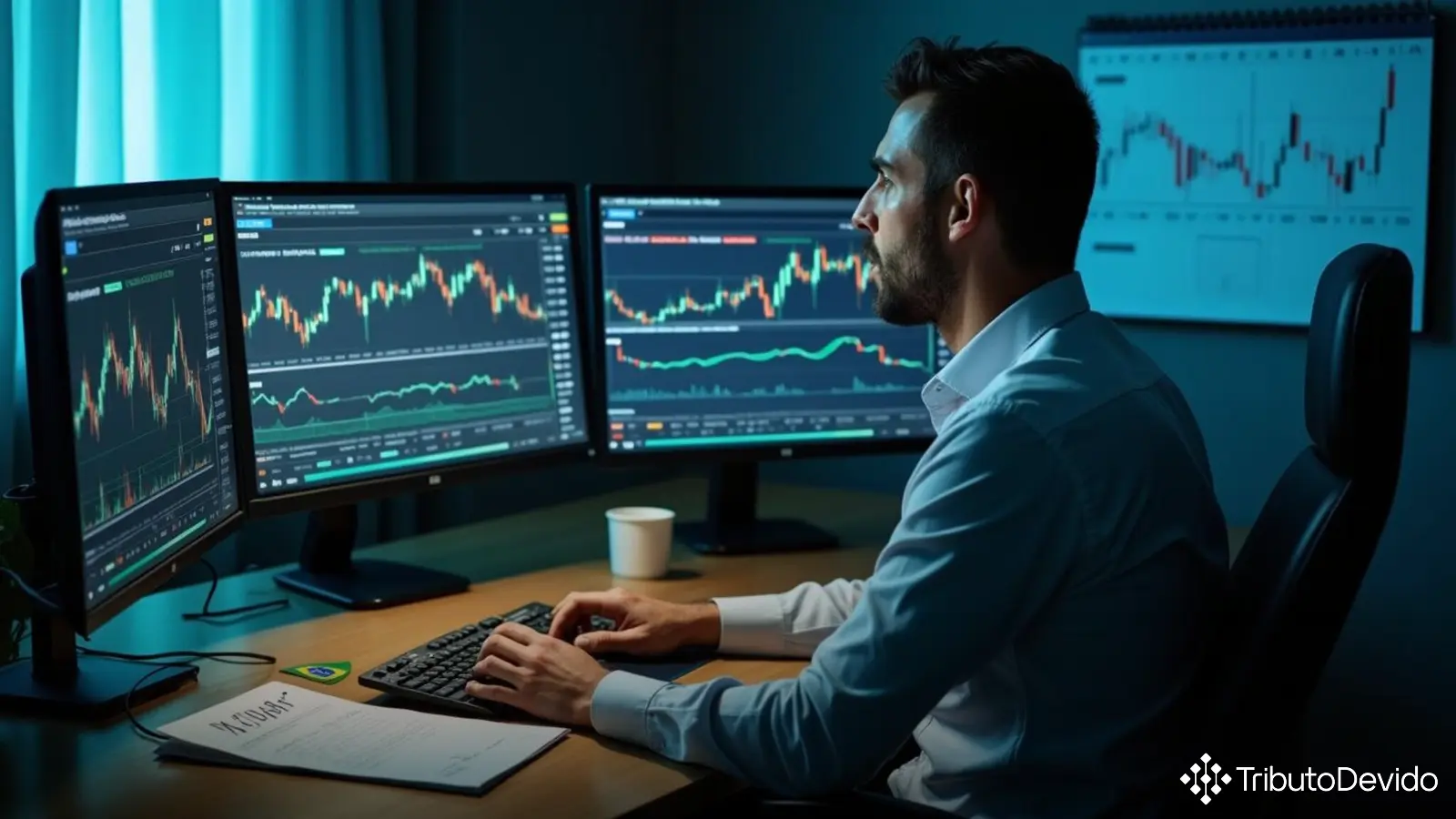 ganho de capital em aplicações no exterior