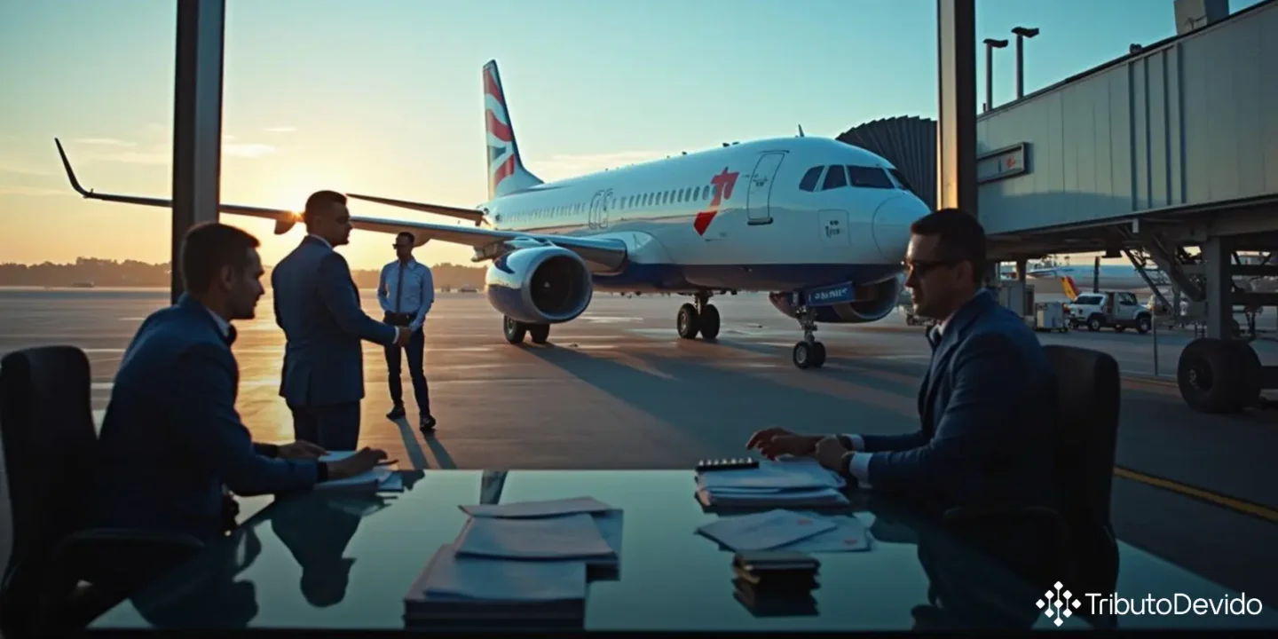 Isenção tributária para empresas de transporte aéreo internacional