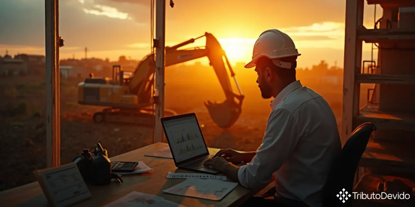 locação de máquinas com operador no Simples Nacional