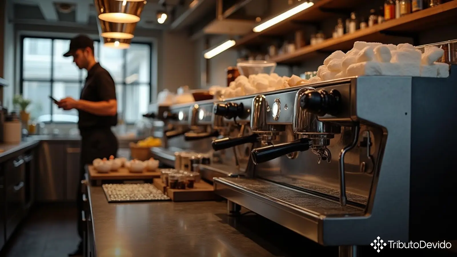 Classificação NCM de máquina de café expresso comercial