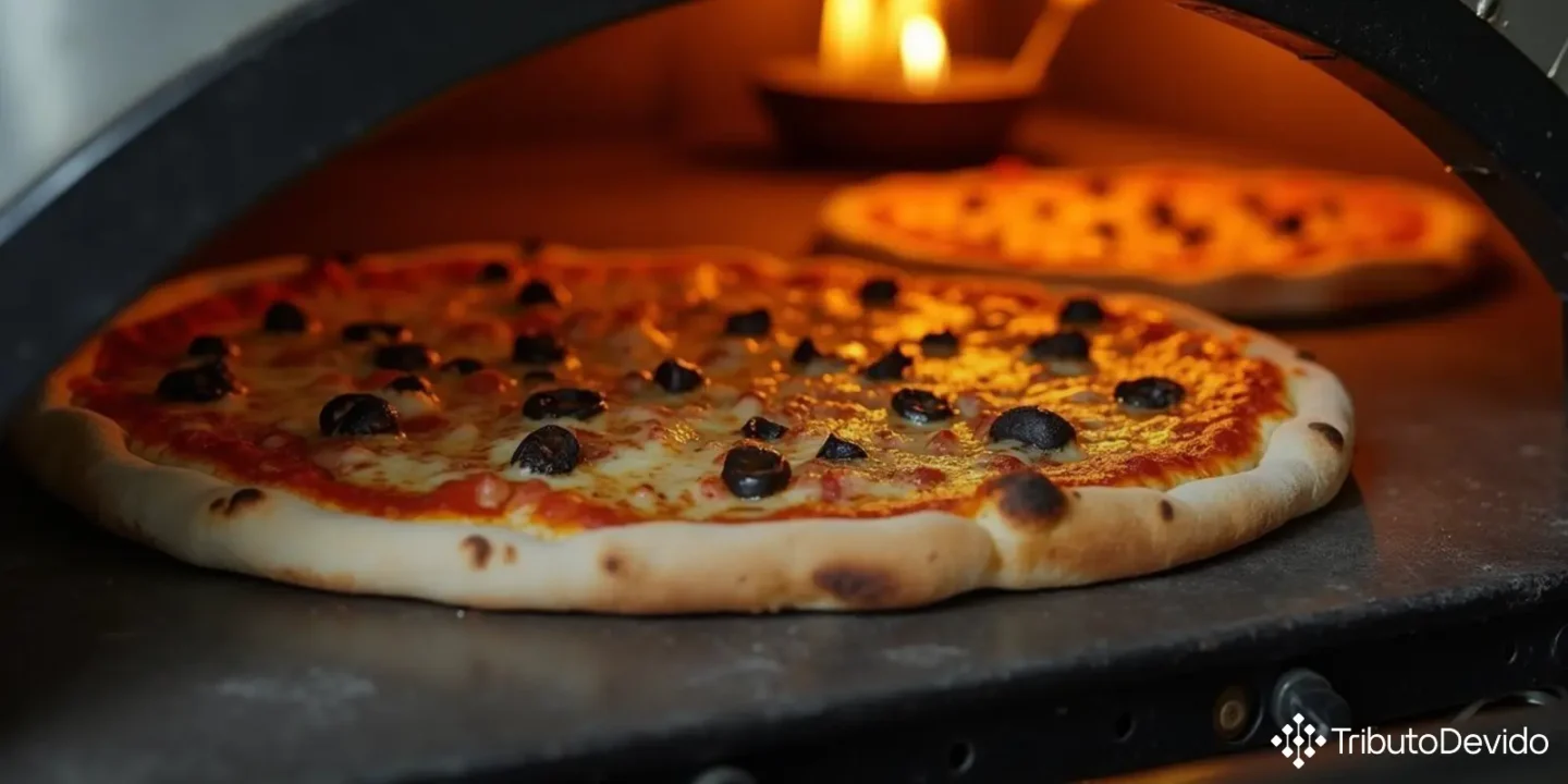 mecanismo orbital para fornos de pizza