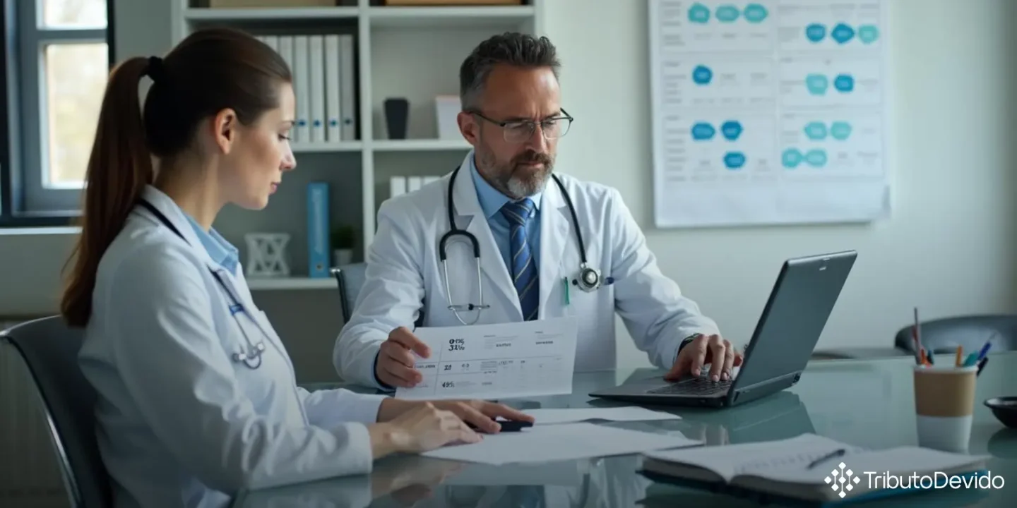 percentual de presunção do lucro presumido para serviços médicos