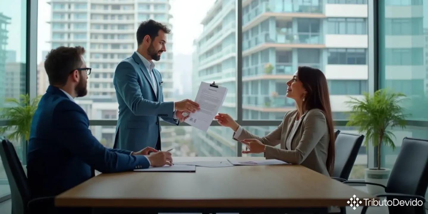 permuta imobiliária sem torna em sindicato patronal