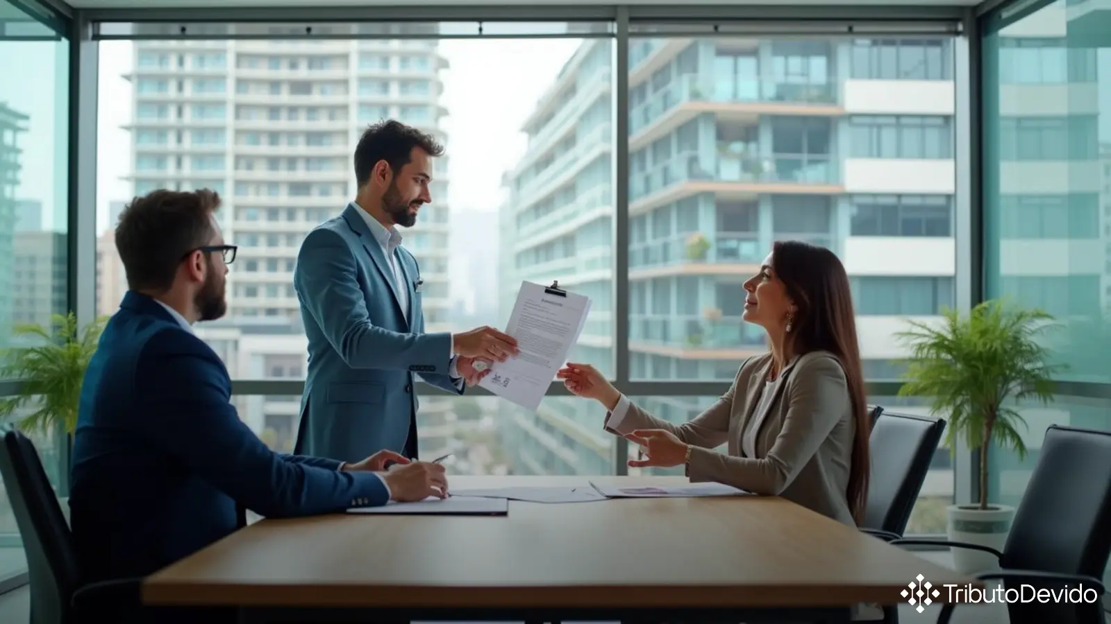 permuta imobiliária sem torna em sindicato patronal