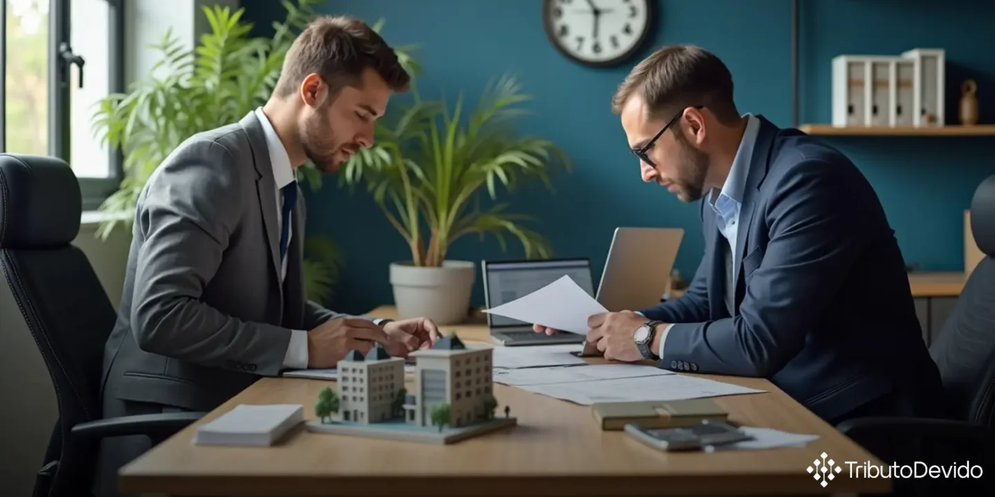 tributação de permuta imobiliária com torna