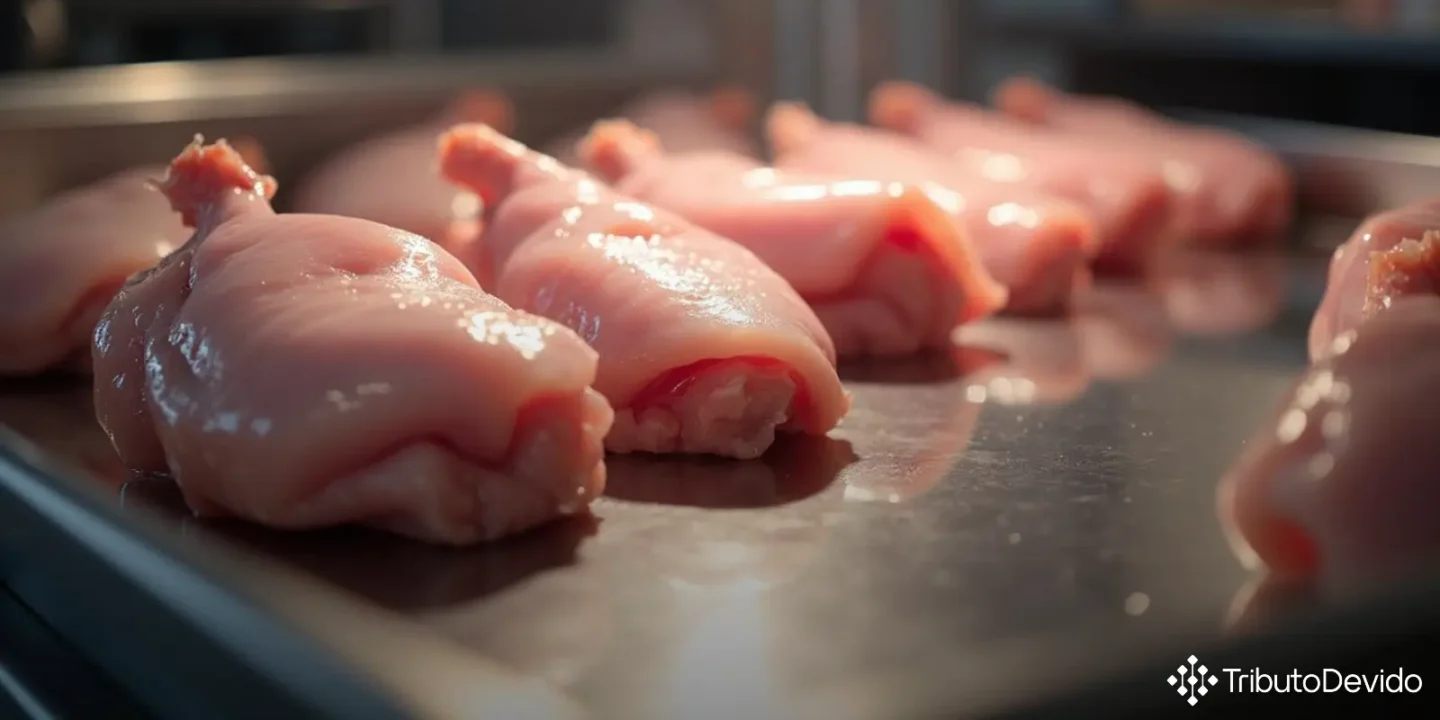 Classificação fiscal de carne de peito de frango desossado na TIPI