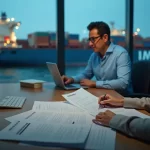 Responsabilidades de registro no Siscoserv para transporte internacional de cargas