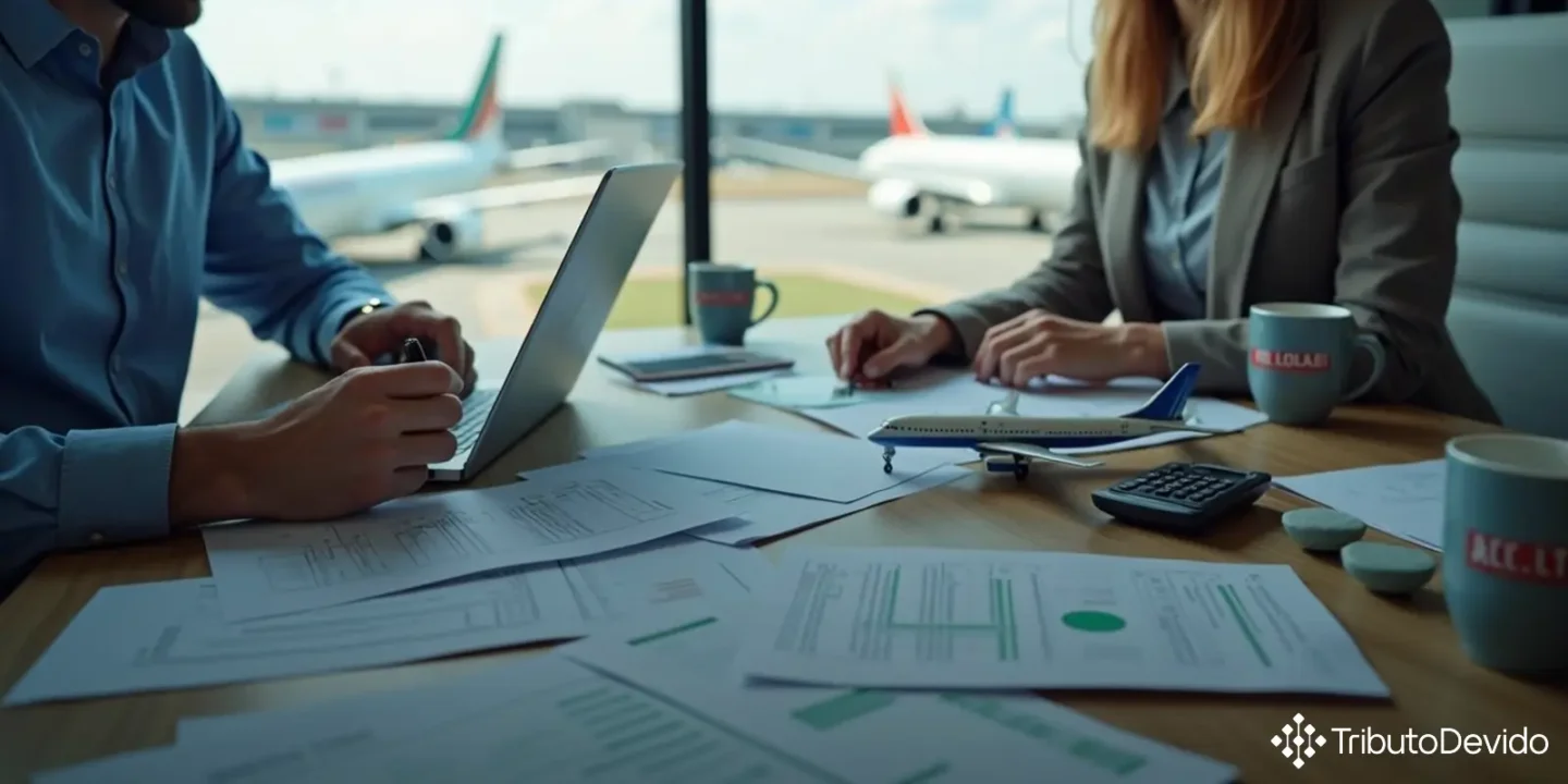 Retenção de tributos nos serviços auxiliares ao transporte aéreo