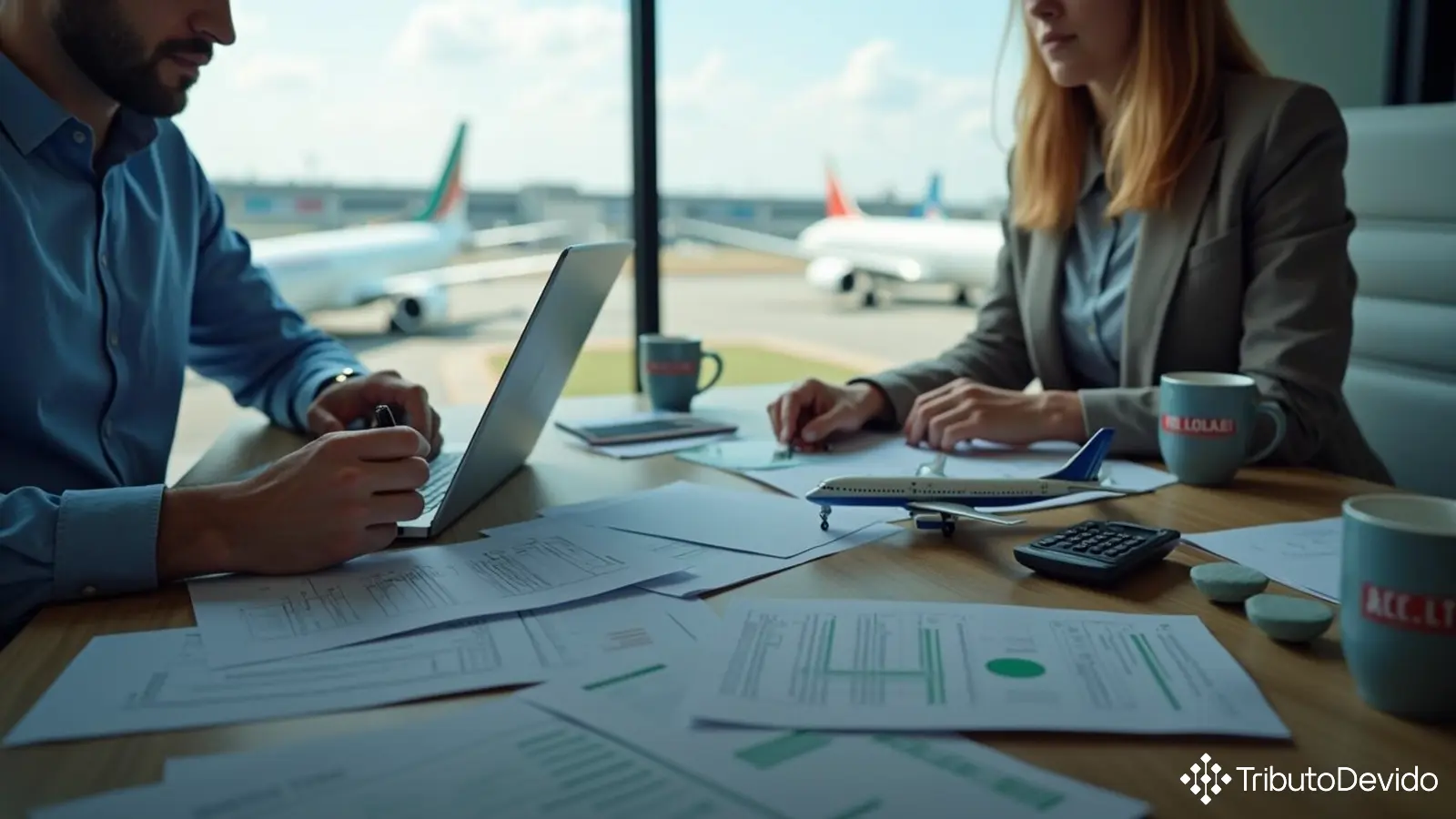 Retenção de tributos nos serviços auxiliares ao transporte aéreo