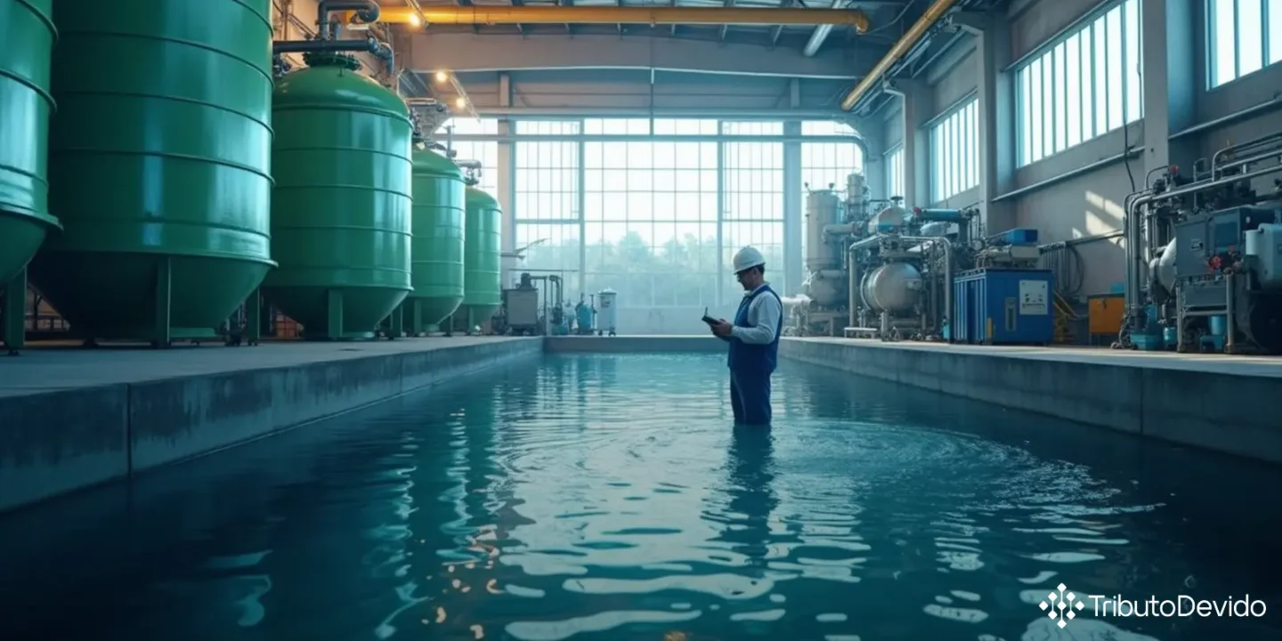 Tratamento de efluentes na indústria têxtil gera créditos de PIS/COFINS