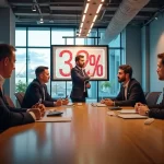 percentual de 32% em serviços de construção para concessionárias