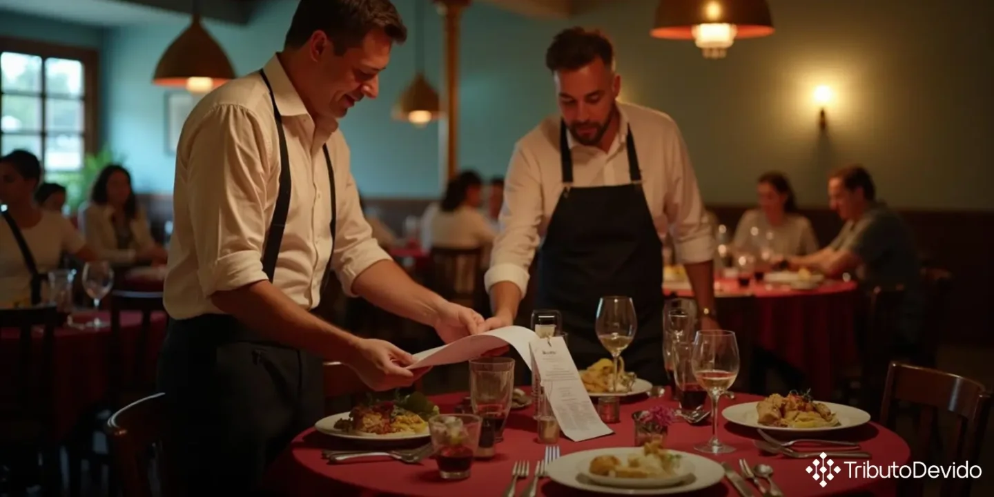 tributação de gorjetas no simples nacional