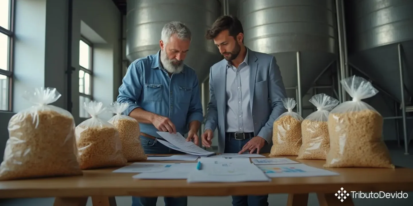 tributação de PIS/COFINS em operações com arroz em casca