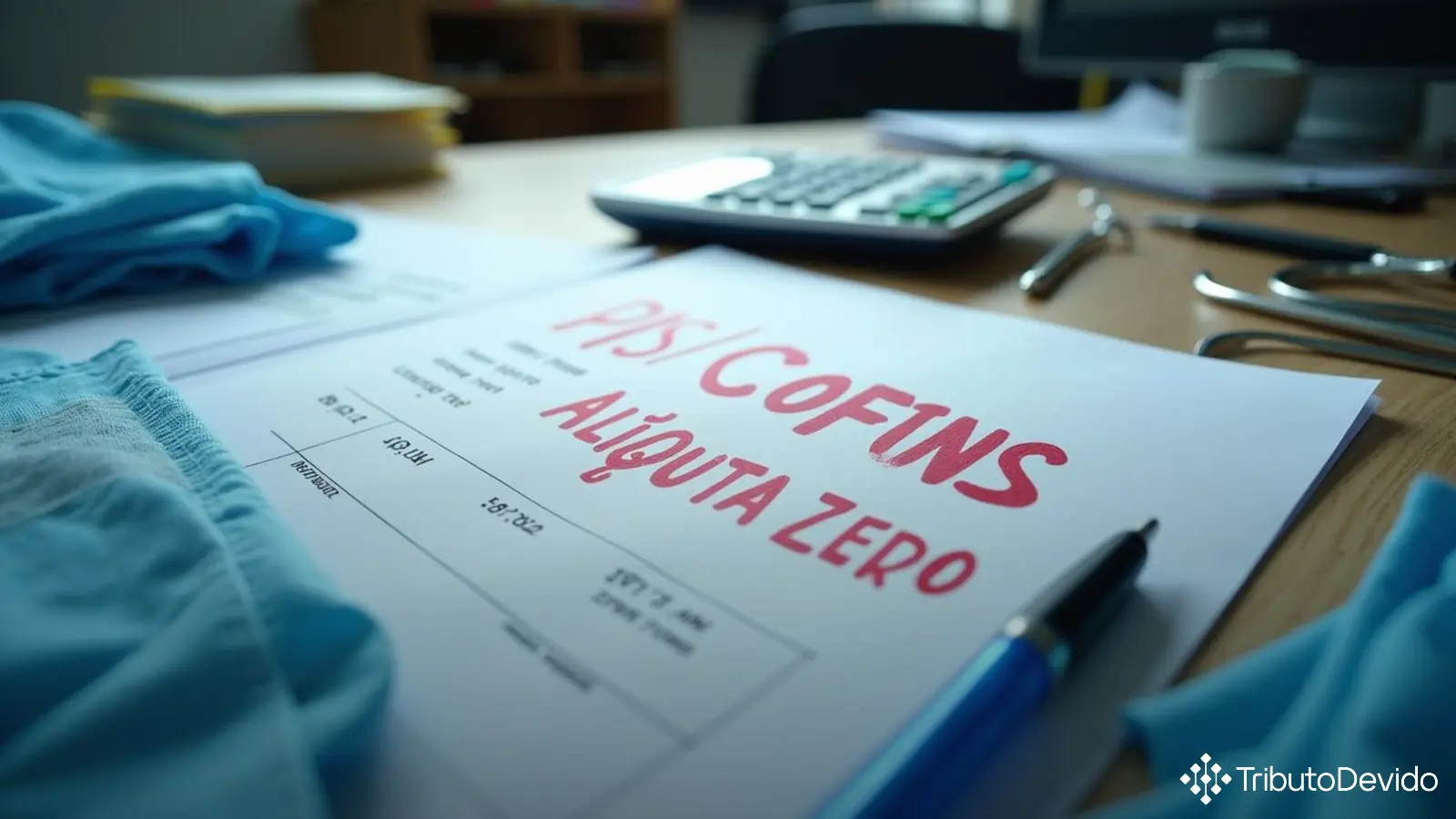 vedação de créditos de PIS/COFINS em produtos médicos com alíquota zero