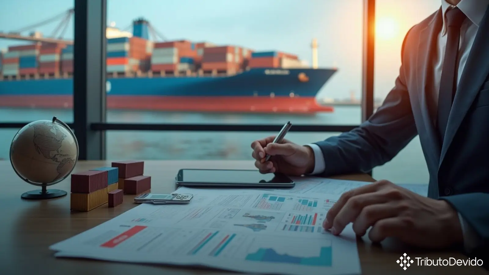 Tributação de serviços internacionais de frete e despacho aduaneiro