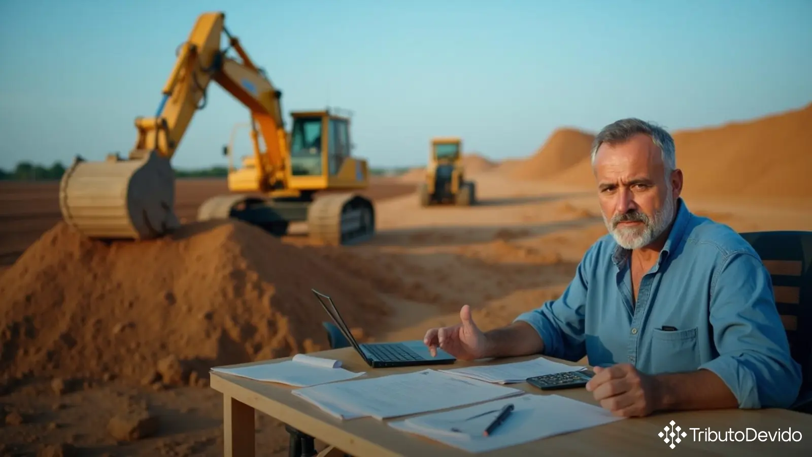 Alíquota de 32% no Lucro Presumido para serviços de terraplanagem