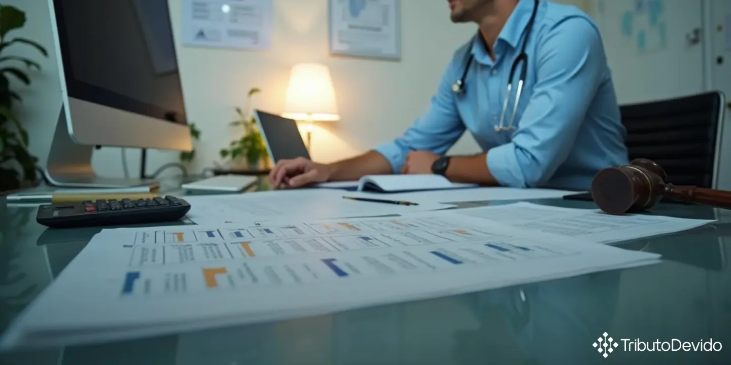 percentual de presunção reduzido para serviços de saúde