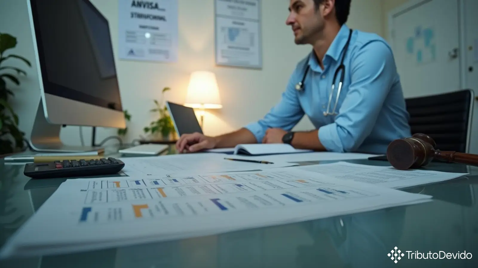 percentual de presunção reduzido para serviços de saúde