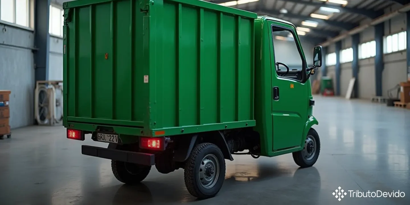 classificação fiscal de veículos elétricos de três rodas para transporte de mercadorias