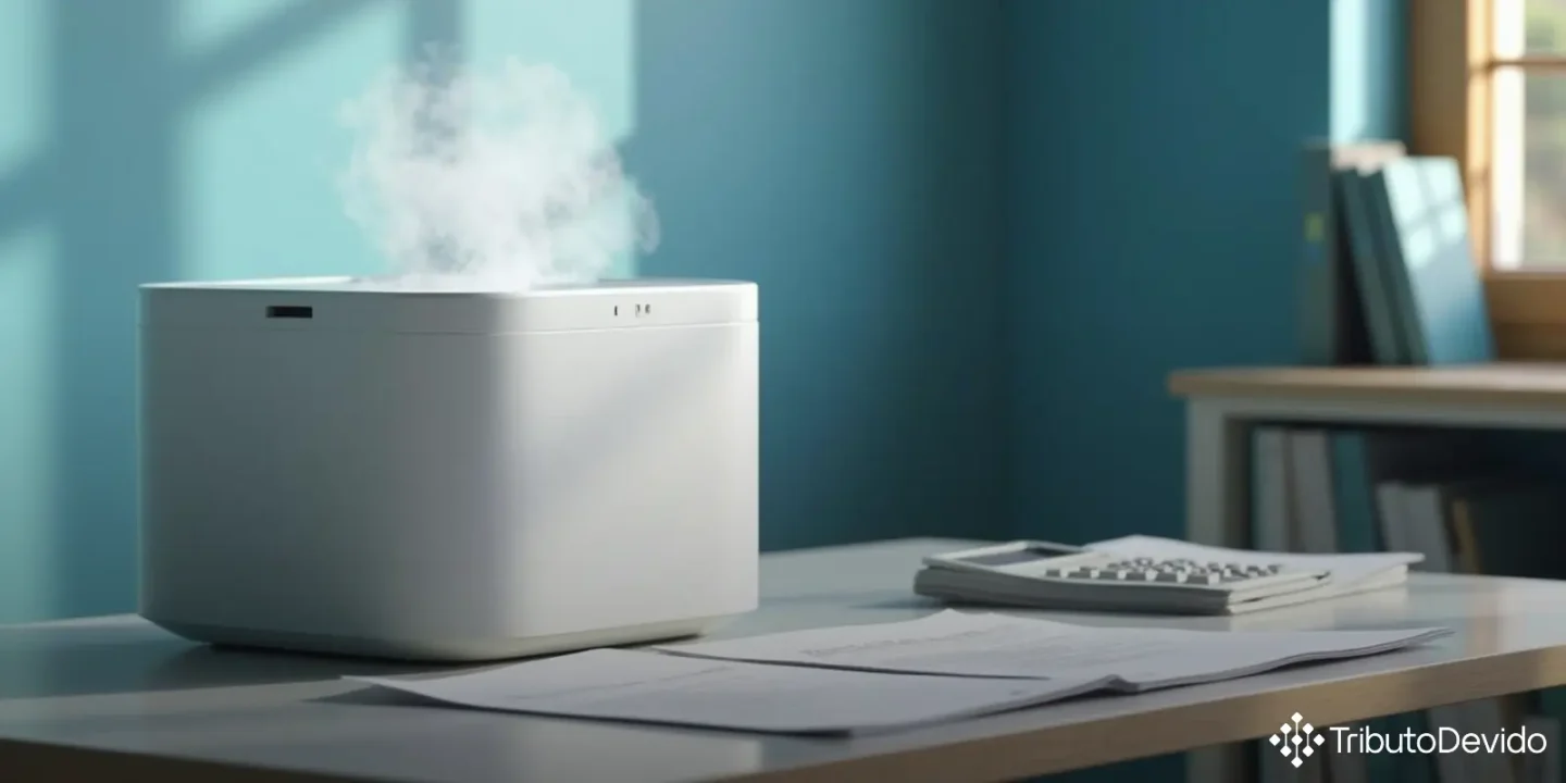 Classificação fiscal de umidificador de ar ultrassônico